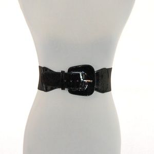 *FREE with purchase* Patent Front & Elastic Back Belt
